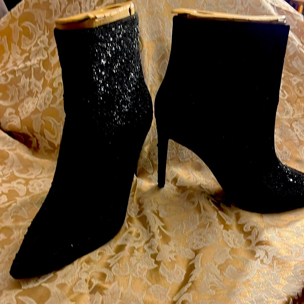 Sexy sequin booties